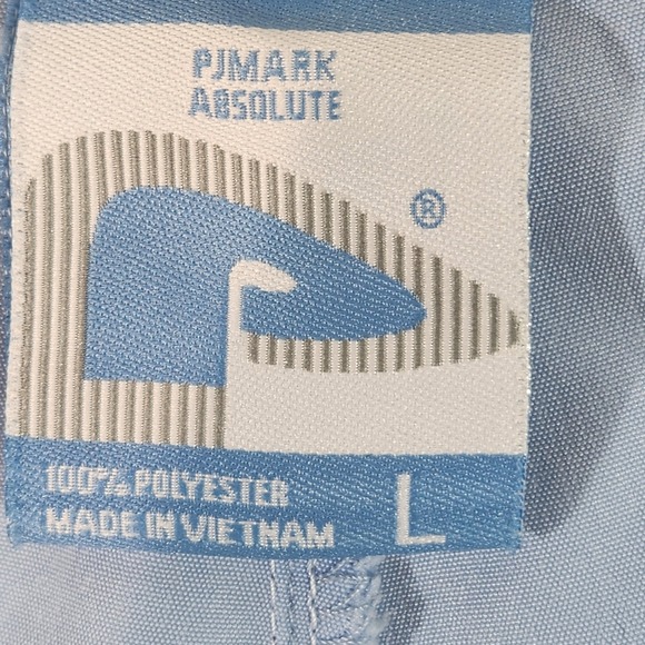 PJMark Shorts Cargo Mens Vintage Baggy Y2K Blue 5 Pocket Long Length relaxed L - Picture 3 of 15